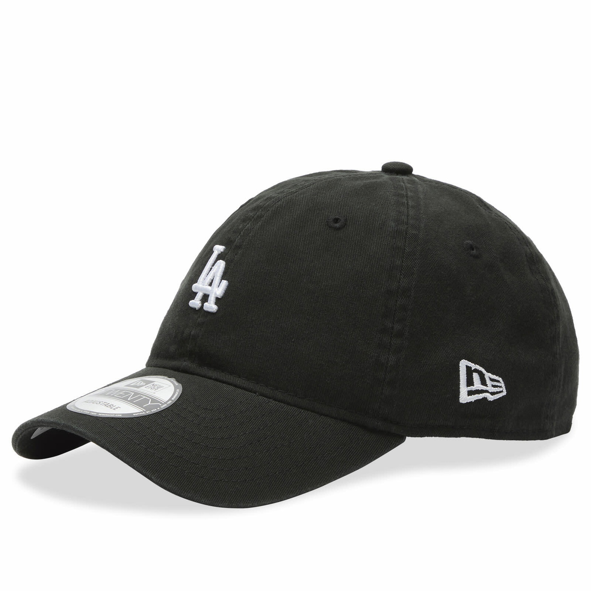New Era LA Dodgers Washed 9Twenty Cap in Black 