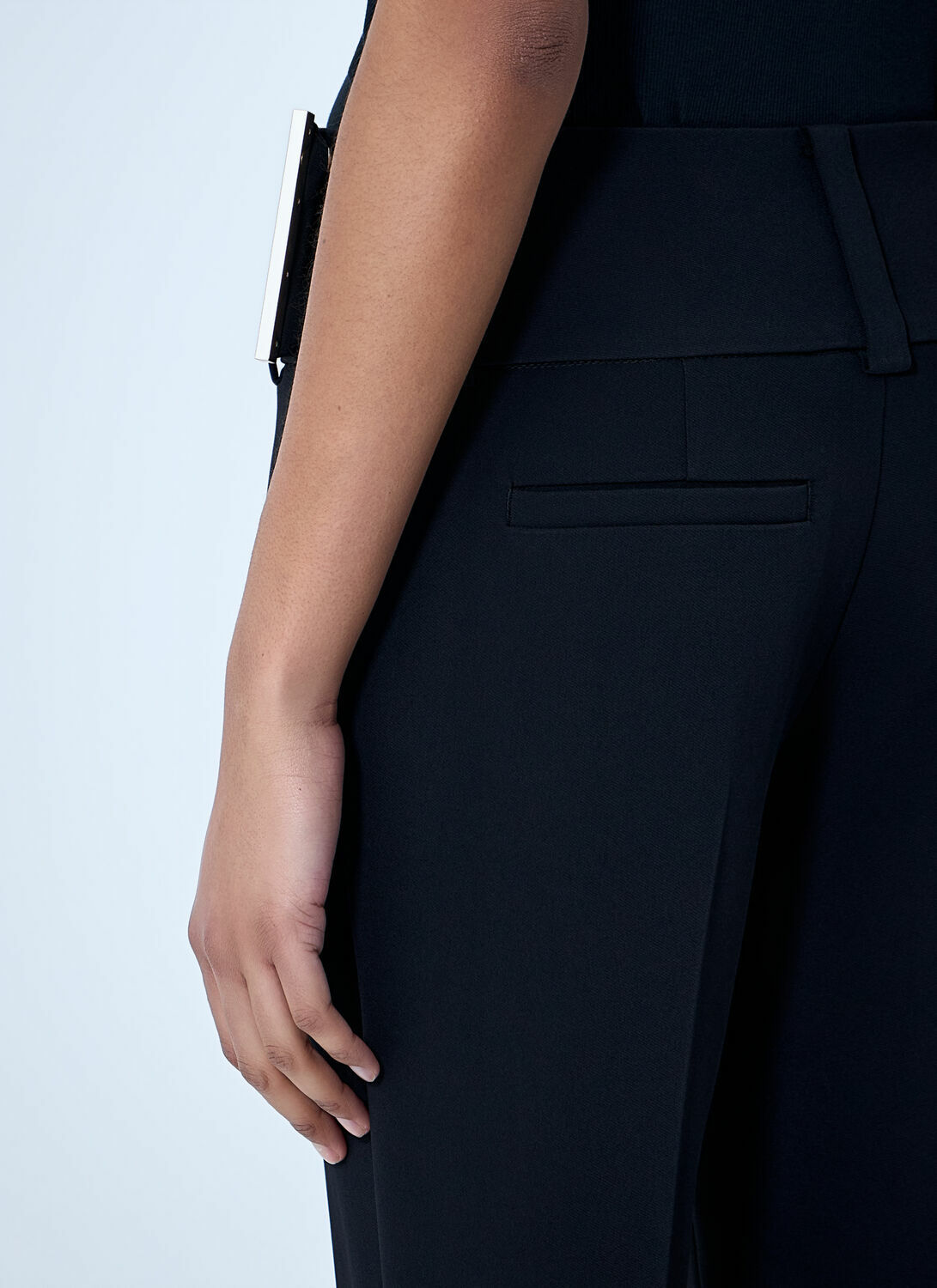Sportmax High-Waisted Flared Trousers