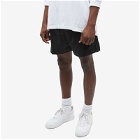 Nike Men's Authentics Mesh Short in Black/White
