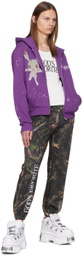 Praying Purple Pocket Creature Hoodie
