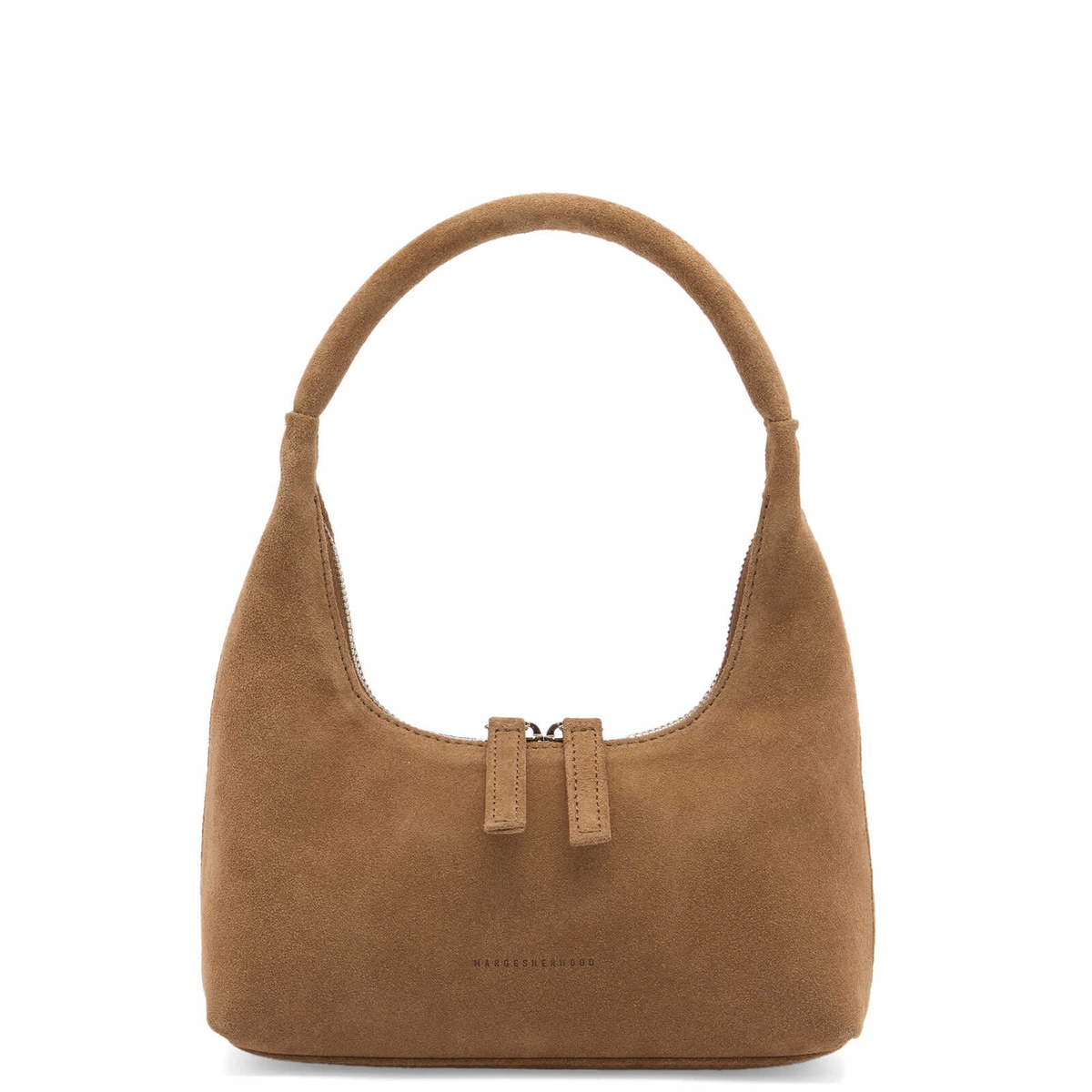 MARGESHERWOOD Pumpkin Nubuck Shoulder Bag MARGESHERWOOD