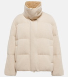 Brunello Cucinelli - Cashmere corduroy down jacket