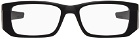 Prada Eyewear Black Prada Sport Linea Rossa Rectangular Glasses