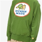 Human Made Men's Pizza Hoody in Green