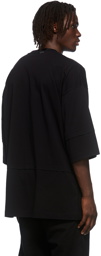 N.Hoolywood Black Oversize T-Shirt