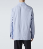 The Row Paxon silk poplin jacquard shirt