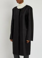 Toteme Silk-taffeta Coat Black