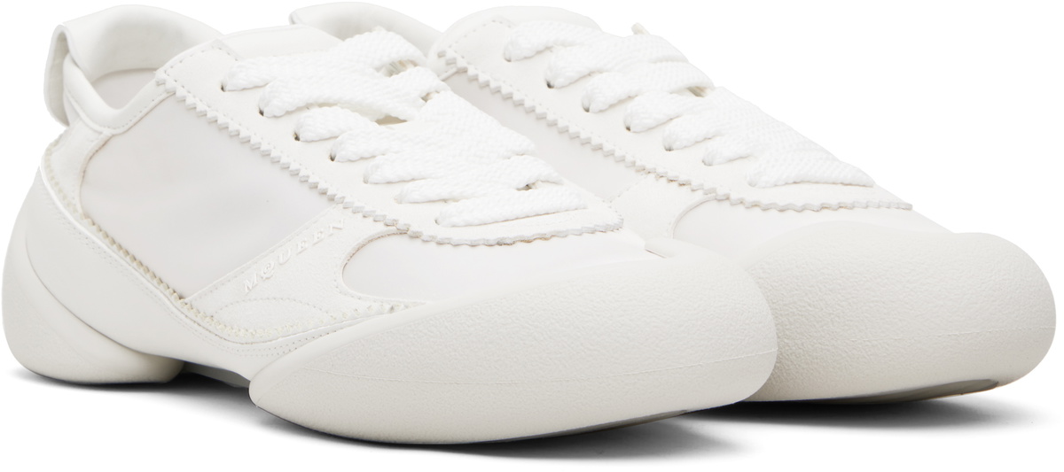 McQueen White Flexion Sneakers