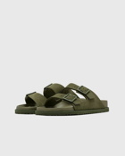 Birkenstock 1774 Arizona Cazador Leather Green - Womens - Sandals & Slides