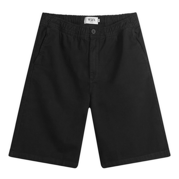 Photo: Wax London Men's Kyle Twill Shorts in Black