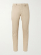 NN07 - Theo 1420 Tapered Organic Cotton-Blend Twill Chinos - Neutrals