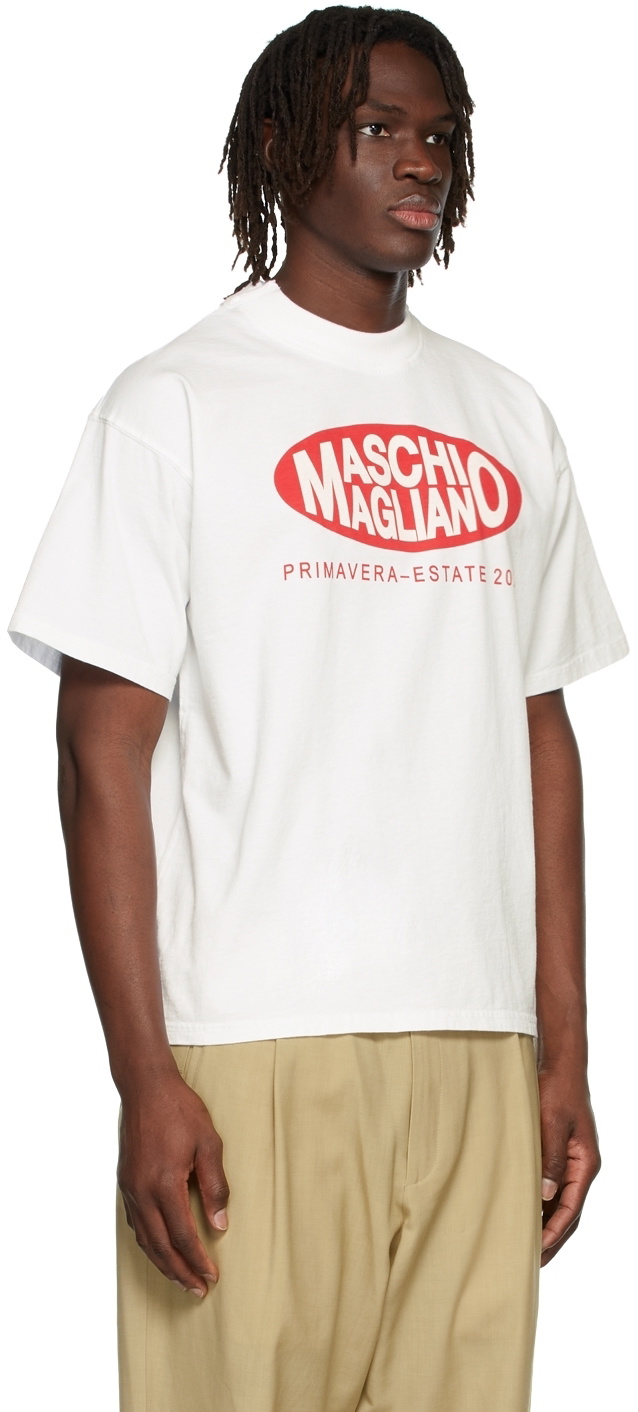 Magliano White Officina T-Shirt Magliano