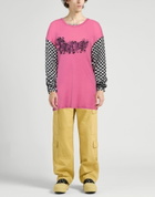 Erl Mens T-shirt Fuchsia