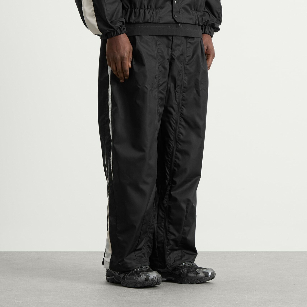 END. x GOOPiMADE Men's Sage Pants in Black