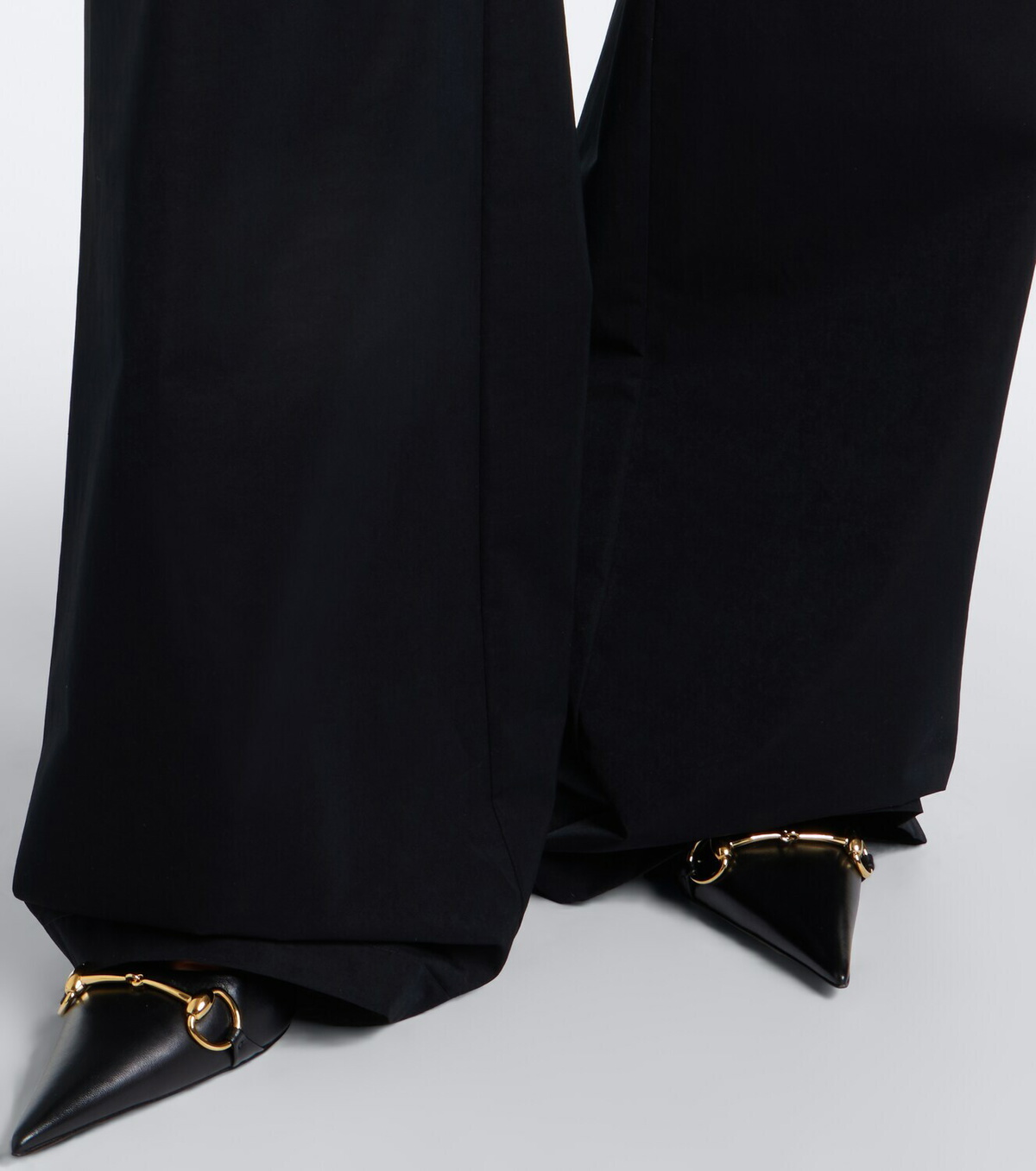 Gucci Technical twill wide-leg pants