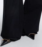 Gucci Technical twill wide-leg pants