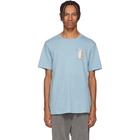 Acne Studios Blue Fox Print T-Shirt