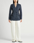 Chiara Boni La Petite Robe Womens Blazer in Blue