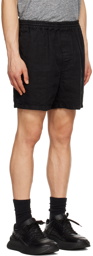 ASPESI Black Roque Shorts