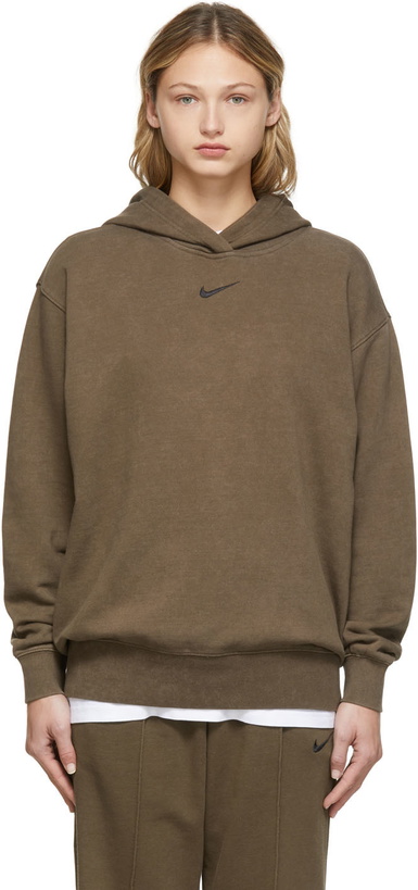 Photo: Nike Brown Wash Hoodie