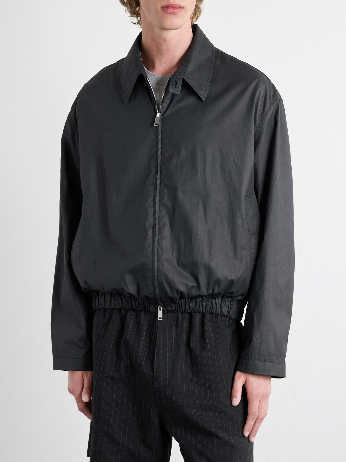 Studio Nicholson - Lyons Cotton Blouson Jacket - Black