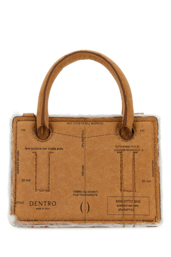 Photo: Dentro Printed Paper Mini Otto Paper Handbag