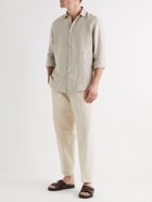 Massimo Alba - Canary Linen-Gauze Shirt - Neutrals
