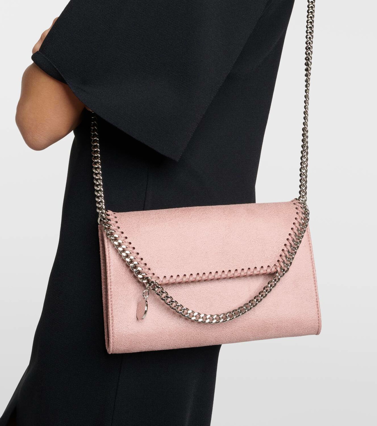 Stella McCartney 'falabella Tiny' Shoulder Bag in Pink