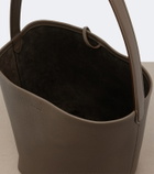 The Row N/S Park Medium leather tote bag