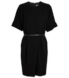 Max Mara - Pittura belted crêpe minidress