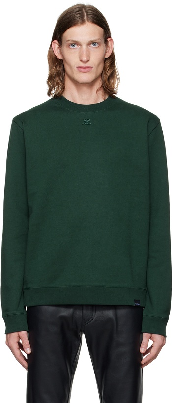 Photo: Courrèges Green Long Sleeve Sweatshirt