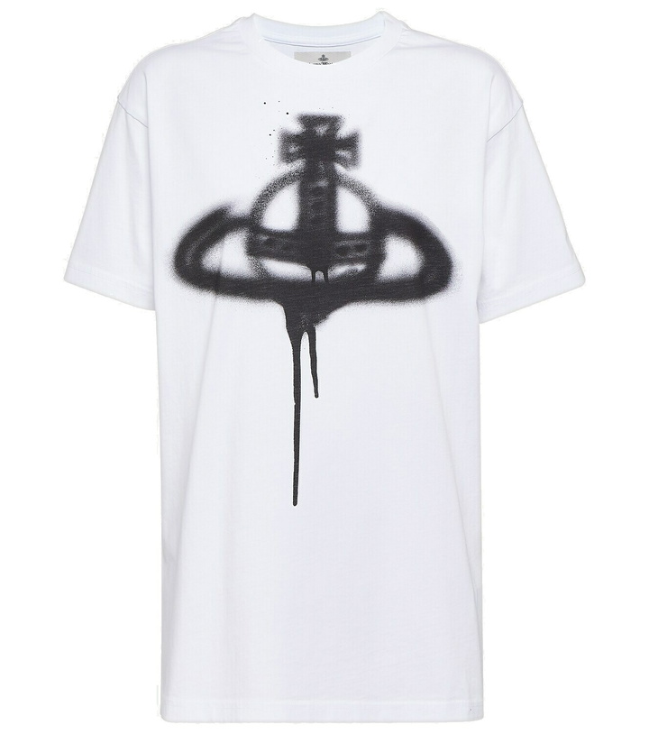 Photo: Vivienne Westwood Orb printed cotton T-shirt