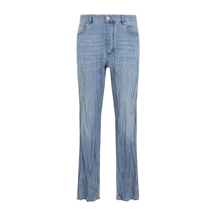 Photo: Bottega Veneta Crushed Denim Pants