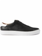 Polo Ralph Lauren - Jermain II Leather Sneakers - Black