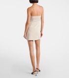 Entire Studios Chute strapless minidress