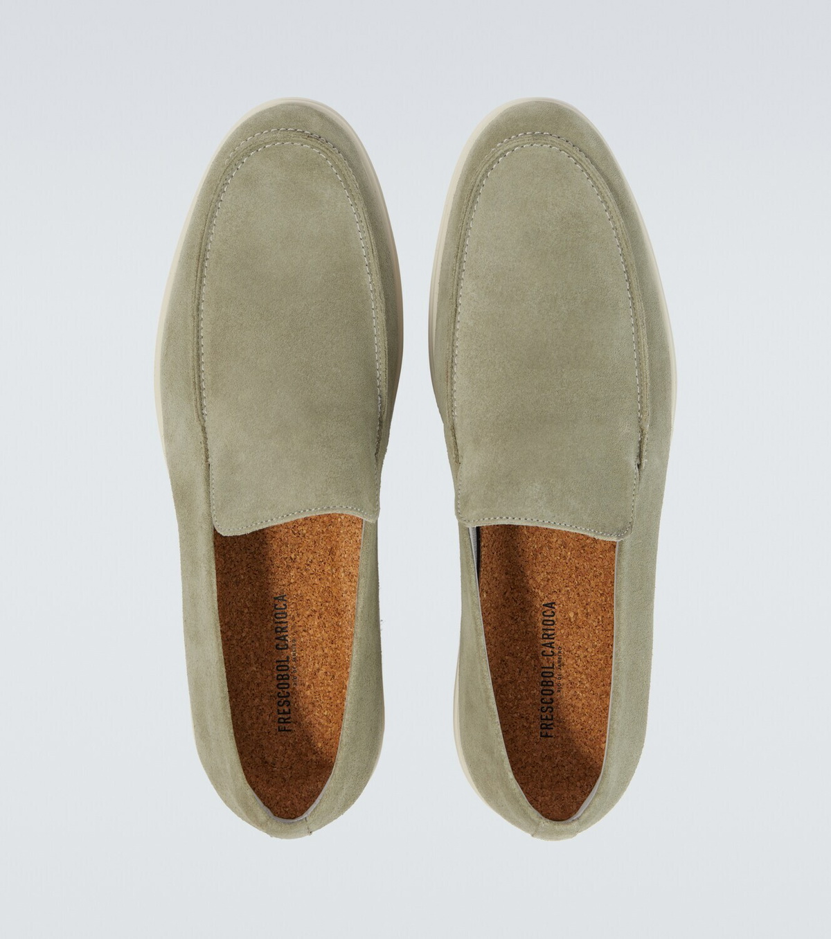 Frescobol Carioca Miguel suede loafers