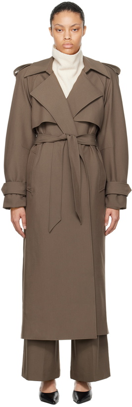 Photo: CAMILLA AND MARC Taupe Mallory Coat