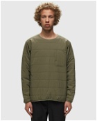 Snow Peak Flexible Insulated Pullover Green - Mens - Sweatshirts
