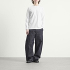 Comme des Garçons SHIRT Men's Cotton Long Sleeve T-Shirt in White