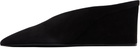 ALAÏA Black Cube Wedge Mule Heels