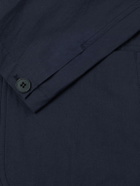 Sunspel - Cotton-Poplin Suit Jacket - Blue