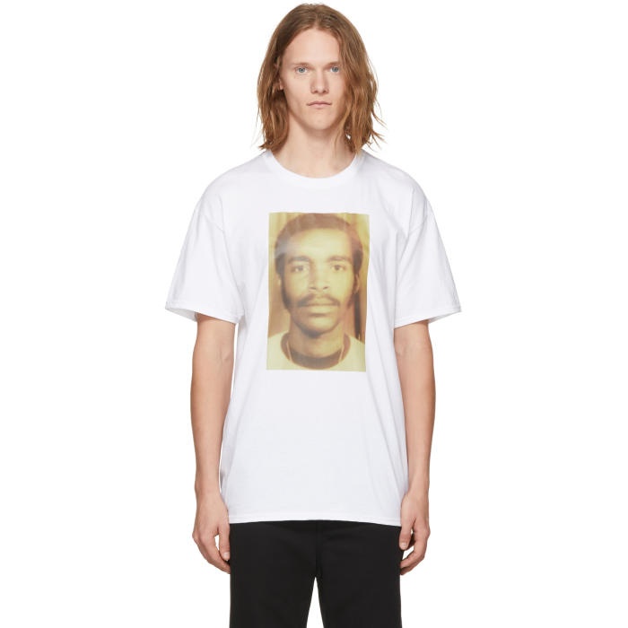 Photo: Pyer Moss White Vintage Picture T-Shirt