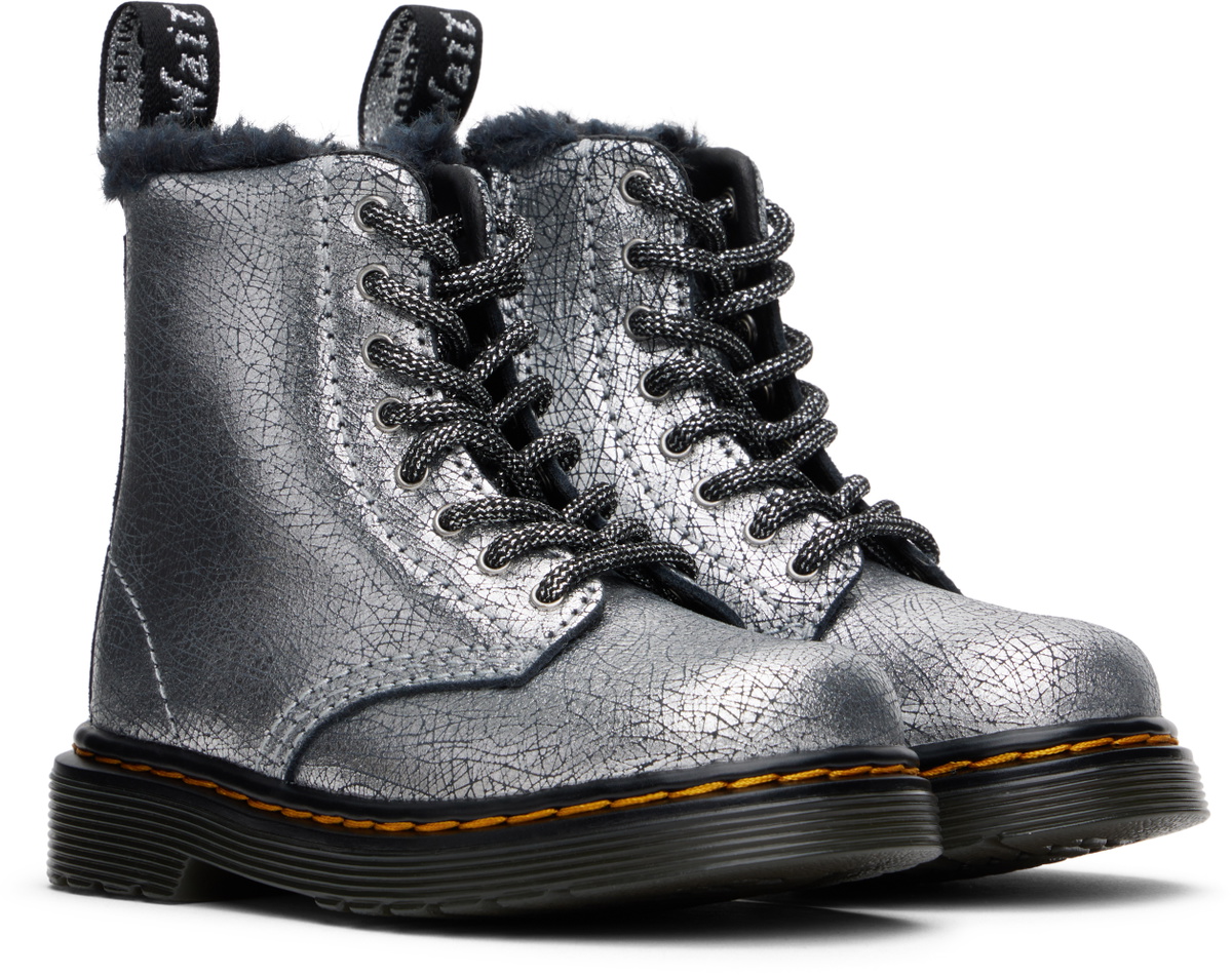 Dr. Martens Baby Silver 1460 Serena Boots