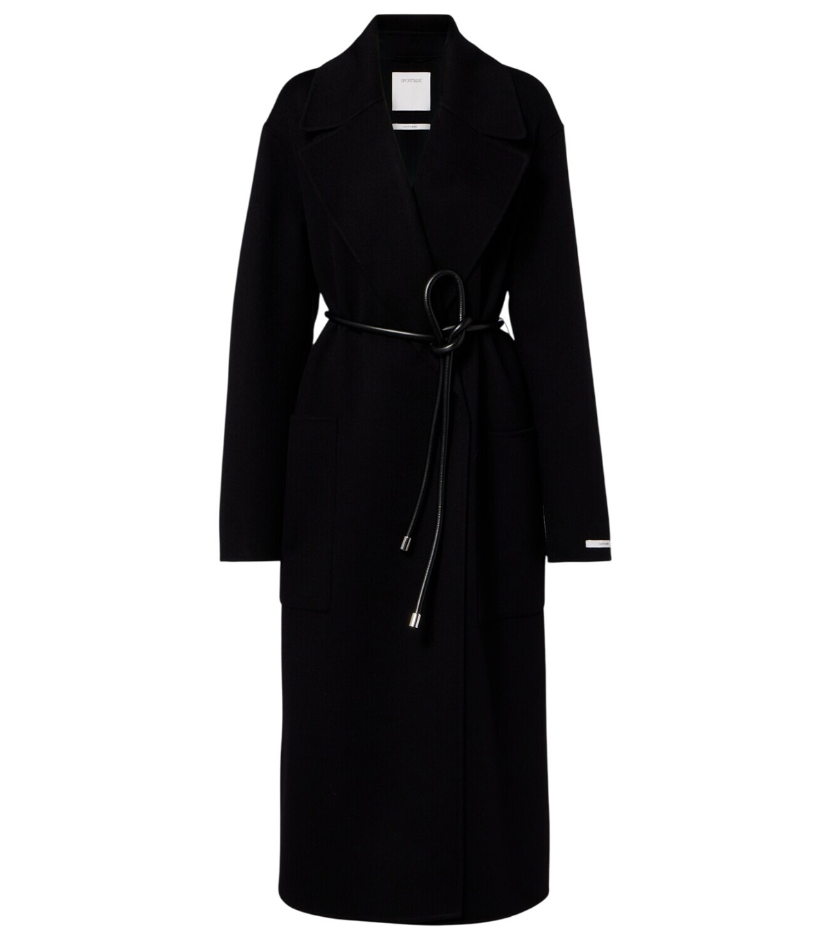 SPORTMAX Arabia Fitted Wool & Cashmere Long Coat Sportmax