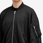 MASTERMIND WORLD Men's Jersey Bomber Jacket in Black