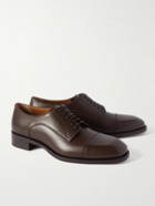 Christian Louboutin - Cortomale Leather Derby Shoes - Brown