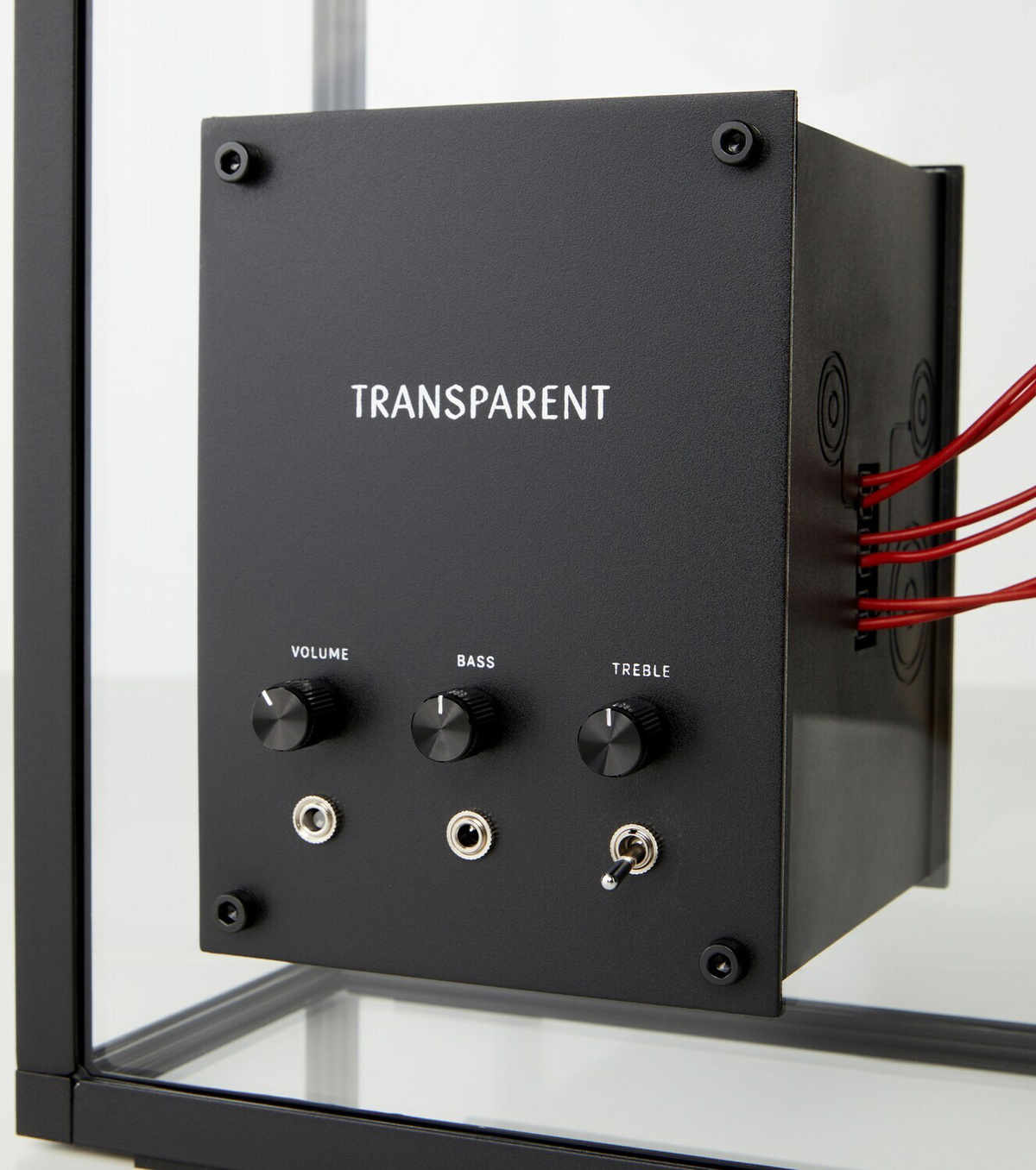Transparent Transparent glass speaker