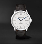 Baume & Mercier - Classima Automatic 40mm Stainless Steel and Alligator Watch, Ref. No. 10214 - White