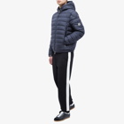 Moncler Men's Galion Hooded Down Jacket in Navy