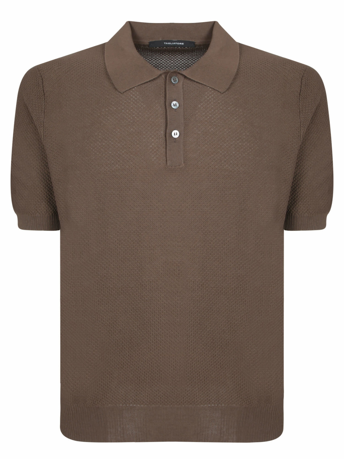 Tagliatore Basic Short-sleeved Cotton T-shirt Tagliatore